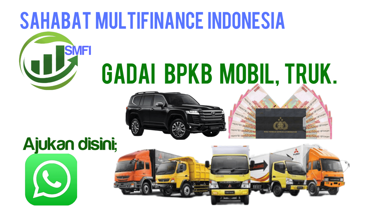 Gadai BPKB Mobil dan Truk